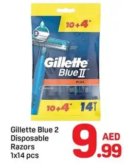 Day To Day Gillette Blue 2 Disposable Razors offer