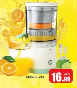 Al Madina FRESH Juicer offer