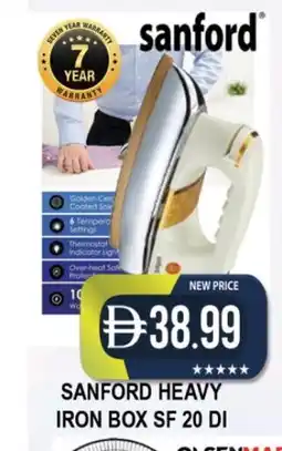 Al Madina SANFORD Ironbox offer