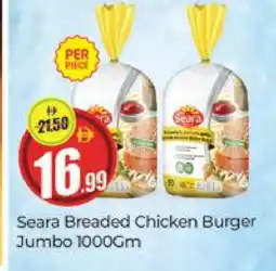 Al Madina SEARA Chicken Burger offer