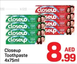 Day To Day Closeup toothpaste offer