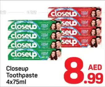 Day To Day Closeup toothpaste offer