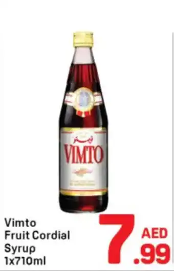 Day To Day Vimto fruit cordial syrup offer