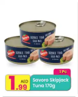Everyday Center Savoro Skipjack tuna offer