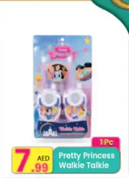 Everyday Center Pretty Princess Walkie Talkie offer
