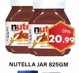 Gulf Hypermarket NUTELLA Chocolate Spread offer