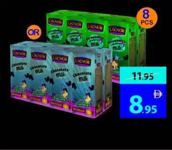 Ajman Market Lacnor Flavored Milk Choc / Strawberry offer