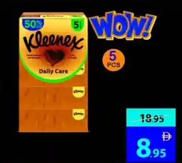 Ajman Market Kleenex facial tissue daily care offer