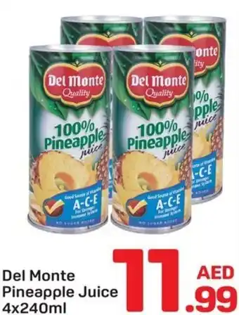 Day To Day Del Monte Pineapple Juice offer