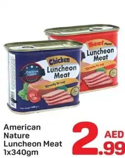 Day To Day American Nature Luncheon Meat offer