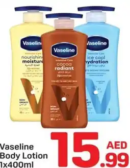 Day To Day Vaseline body lotion offer