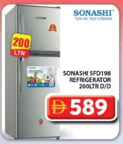 Grand Hyper Market SONASHI Refrigerator offer