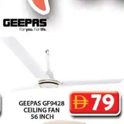 Grand Hyper Market GEEPAS Fan offer