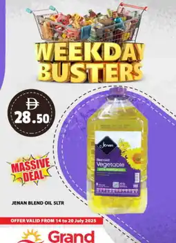Grand Hyper Market JENAN Vegetable Oil offer