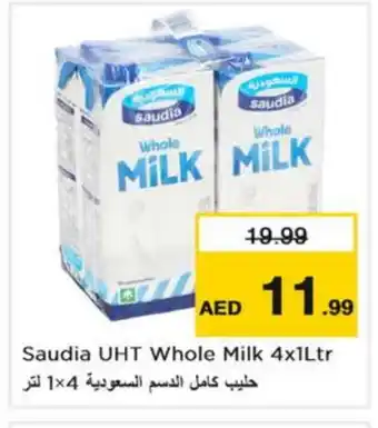 Nesto SAUDIA Long Life / UHT Milk offer