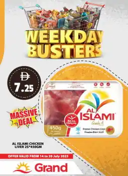 Grand Hyper Market AL ISLAMI Chicken Liver offer