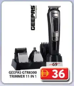Grand Hyper Market GEEPAS Remover / Trimmer / Shaver offer