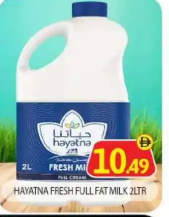 Bigmart HAYATNA Full Cream Milk offer