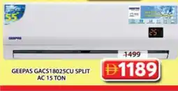 Grand Hyper Market GEEPAS AC offer