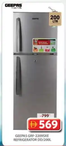 Grand Hyper Market GEEPAS Refrigerator offer