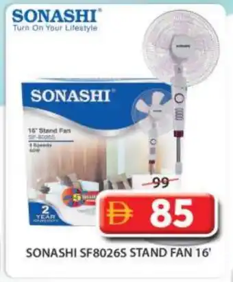 Grand Hyper Market SONASHI Fan offer