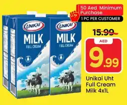 Mark & Save UNIKAI Full Cream Milk offer
