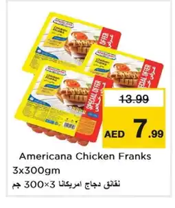 Nesto AMERICANA Chicken Franks offer