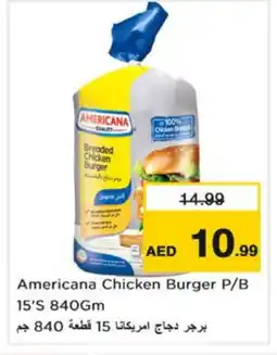 Nesto AMERICANA Chicken Burger offer