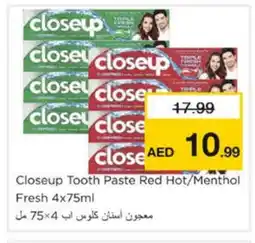 Nesto CLOSE UP Toothpaste offer