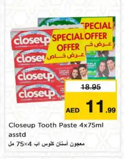 Nesto CLOSE UP Toothpaste offer