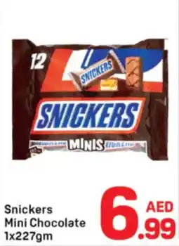 Day To Day Snickers Mini Chocolate offer