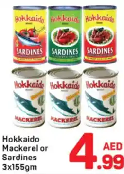 Day To Day Hokkaido Mackerel or Sardines offer