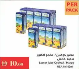 Istanbul Supermarket Lacnor Juice Cocktail / Mango NSA offer