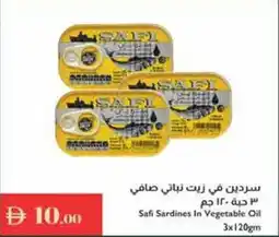 Istanbul Supermarket Safi Sardines In Vegetable Oil offer