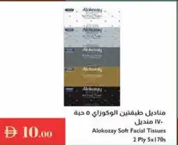Istanbul Supermarket Alokozay Soft Facial Tissues offer