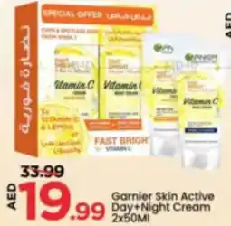 Mark & Save Garnier Skin Active Day + Night Cream offer