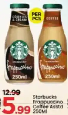 Mark & Save Starbucks Frappuccino Coffee Asstd offer