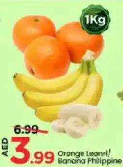 Mark & Save Orange Leanri / Banana Philippine offer