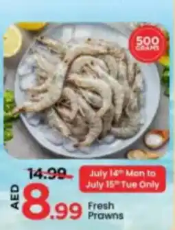 Mark & Save Fresh Prawns offer