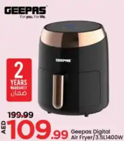 Mark & Save Geepas Digital Air Fryer offer