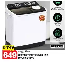 Hashim Hypermarket GEEPAS Washer / Dryer offer