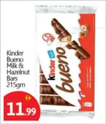 Bigmart Kinder Bueno Milk & Hazelnut Bars offer
