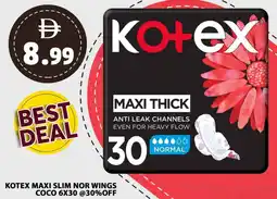 Grand Hyper Market Kotex maxi slim nor wings coco offer