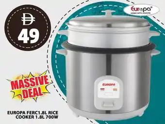 Grand Hyper Market Europa ferc1.8l rice cooker offer