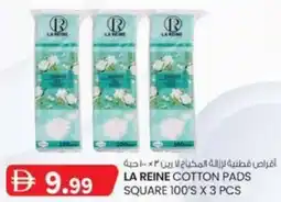 KM Trading La reine cotton pads square offer
