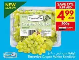 Viva Terraviva Grapes White Seedless offer