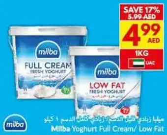 Viva Milba Yoghurt Full Cream / Low Fat offer
