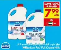 Viva Milba Low Fat / Full Cream Milk offer