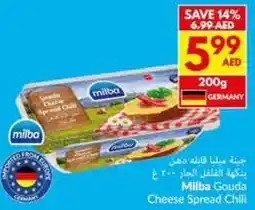 Viva Milba Gouda Cheese Spread Chili offer