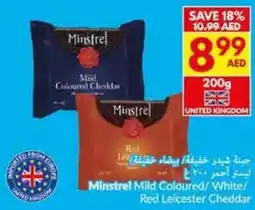 Viva Minstrel Mild Coloured / White / Red Leicester Cheddar offer